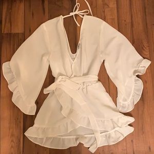 River island tie waist tunic
